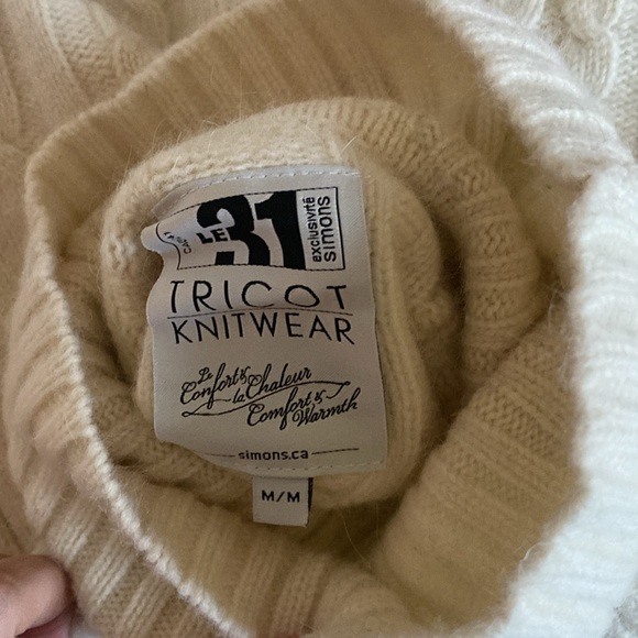 wool cable sweater - Picture 3 of 4